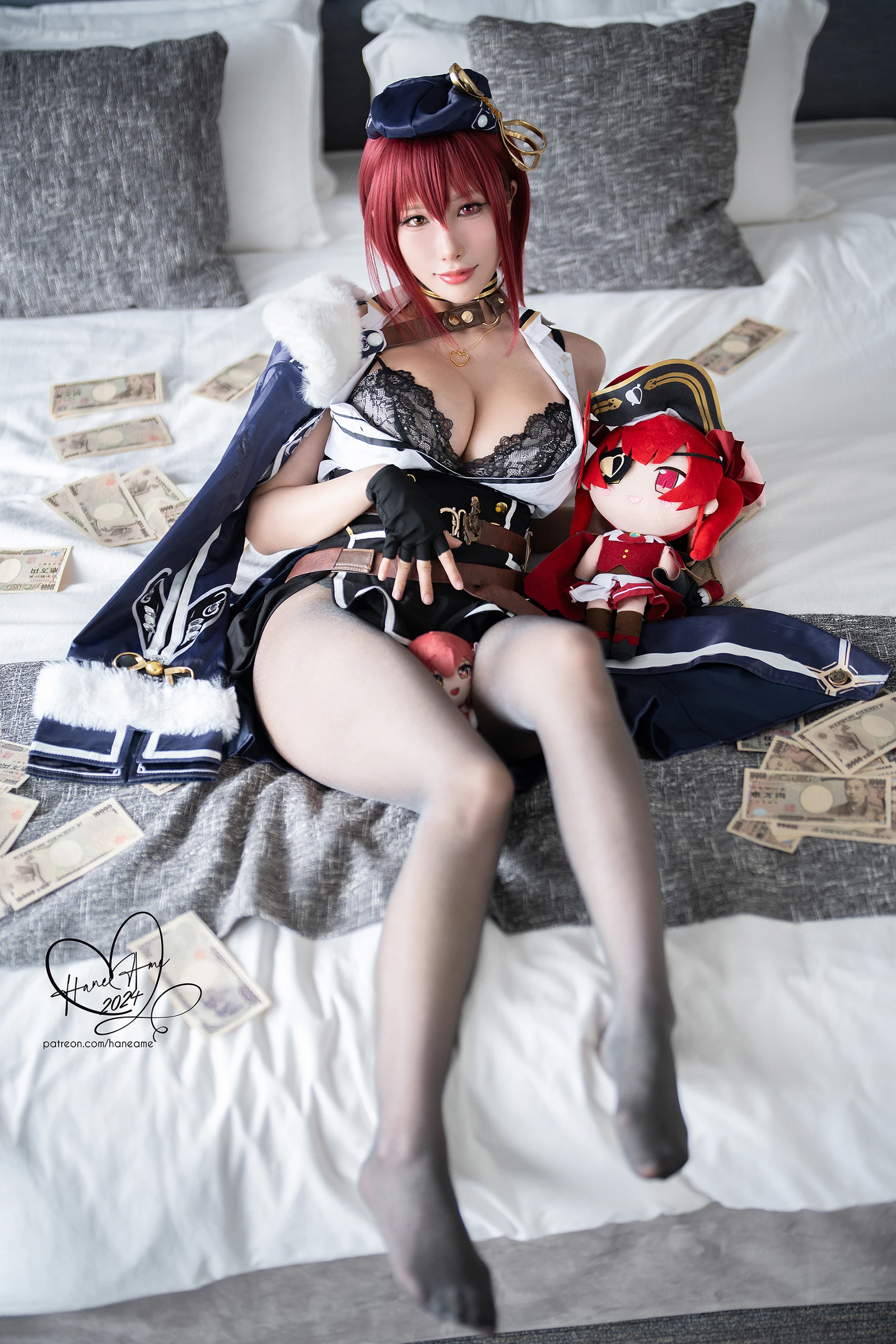 Hane Ame 雨波写真 Hololive 船長OL 42P-COS世界